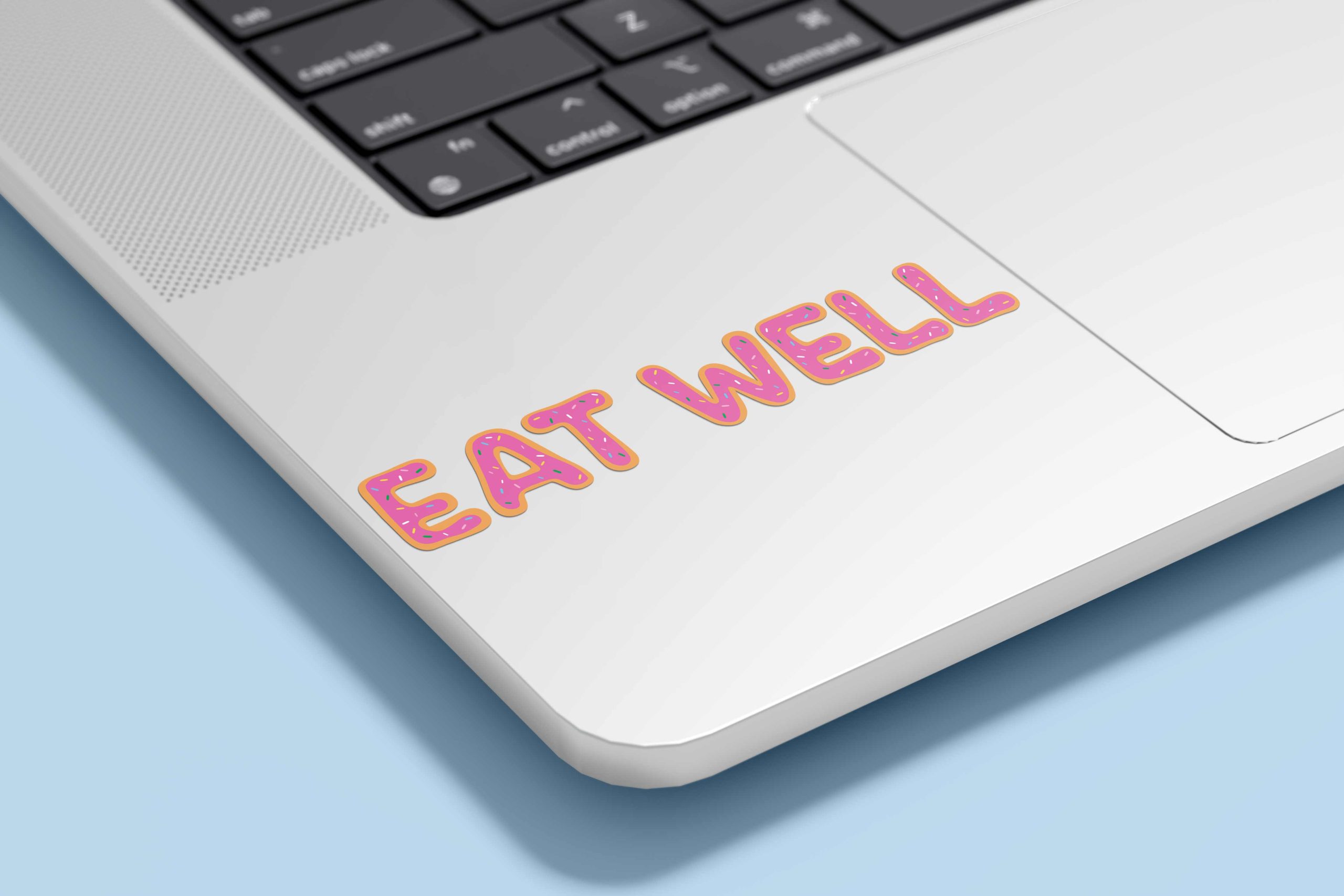 Eat Well Sticker example